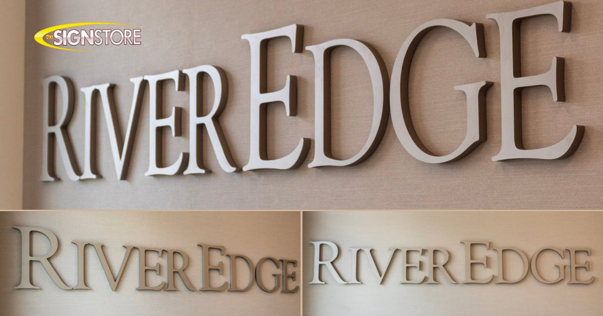 signstoremacon's tweet image. Installed professional interior signage for River Edge Behavioral Health and Mercer University with routed PVC lettering matching branding. Full service from The Sign Store. Call 1-800-316-9530 or visit signstoremacon.com. #Signage #InteriorDesign #InteriorSignage