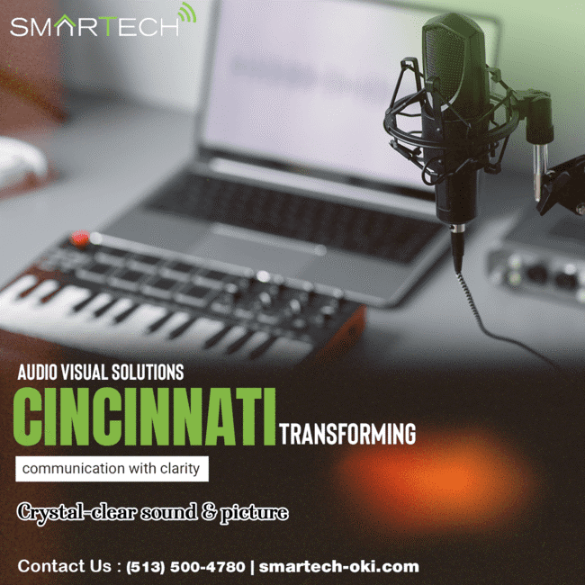 Smarttechoki's tweet image. Reimagine your meetings with crystal-clear audio visual solutions in Cincinnati. From conference rooms to digital displays, we bring technology and simplicity together. Ready to elevate your workspace?

bit.ly/44KnS2e  

#AudioVisualCincinnati #SmartAVSolutions