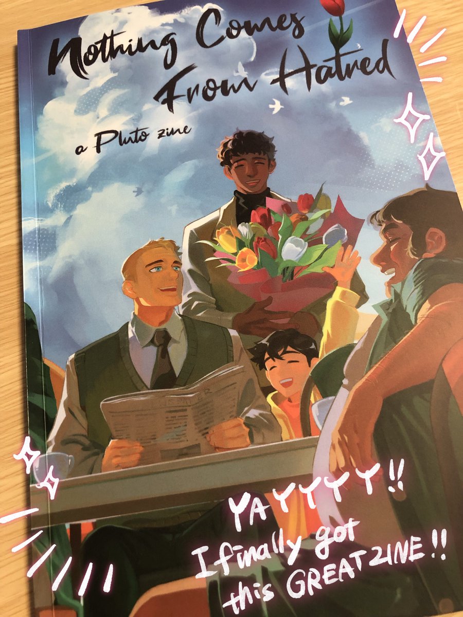 I am so happy to finally have it in my hands🥹❤️❤️
Thanks to everyone involved in the production of this zine‼️