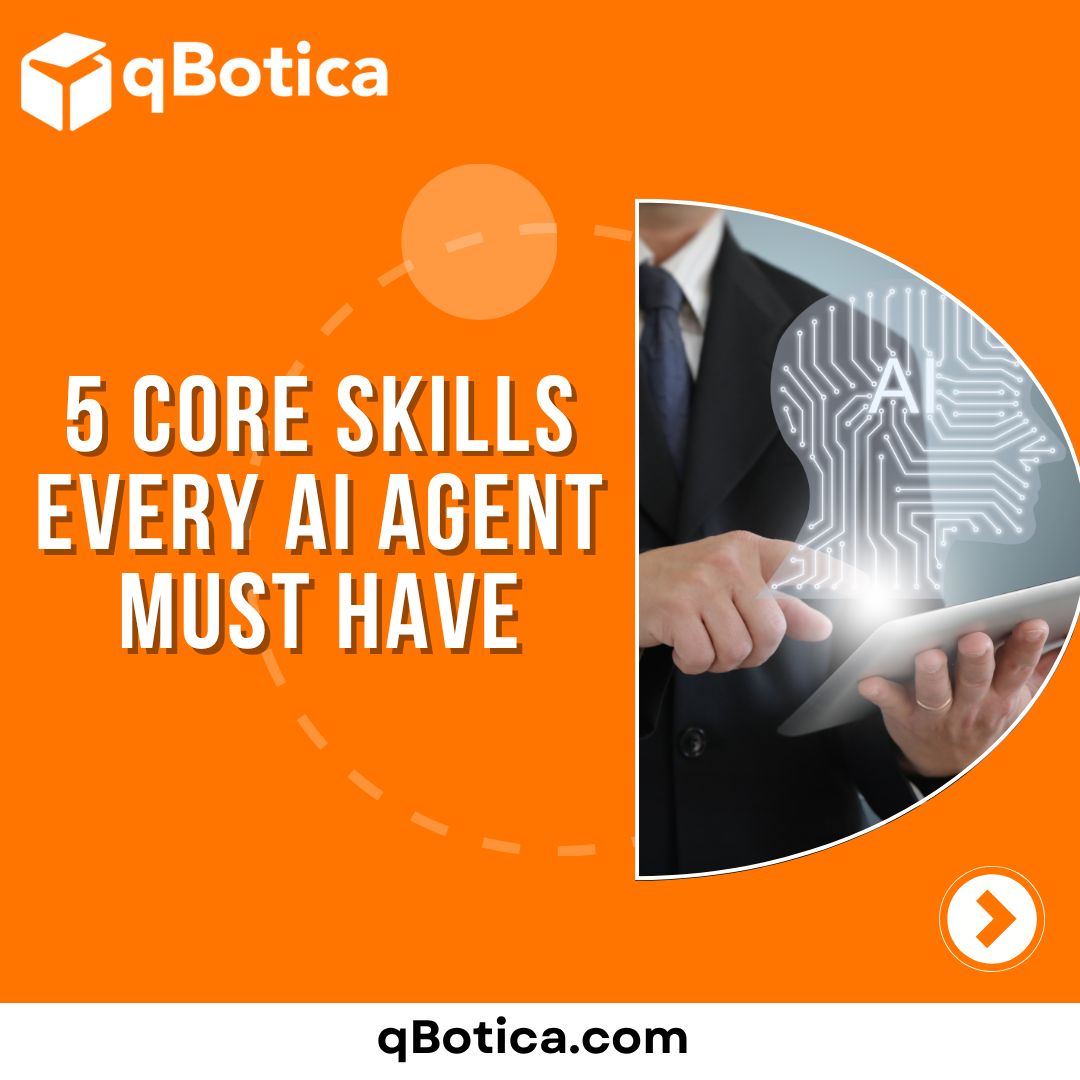 qbotica's tweet photo. 🚀 Meet the 5 Core Skills Powering qBotica’s AI Agents.

Machine Learning 
Natural Language Processing (NLP) 
Machine Learning
Data Management
Decision support  system https://t.co/GkP04FWAIb