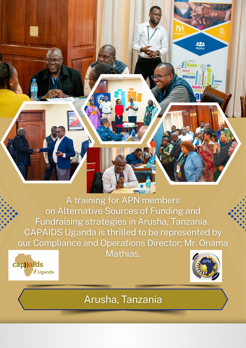 CAPAIDS Uganda 🇺🇬 (@capaidsuganda) on Twitter photo 📍Our Director of operations and compliance representing us at the <a href="/InfoAPN/">African Philanthropy Network</a> organised training on alternative funding mechanisms & will also be part of the process of electing new Board of Directors of <a href="/InfoAPN/">African Philanthropy Network</a>. We are excited to have been chosen for such forward looking 📍Our Director of operations and compliance representing us at the <a href="/InfoAPN/">African Philanthropy Network</a> organised training on alternative funding mechanisms & will also be part of the process of electing new Board of Directors of <a href="/InfoAPN/">African Philanthropy Network</a>. We are excited to have been chosen for such forward looking