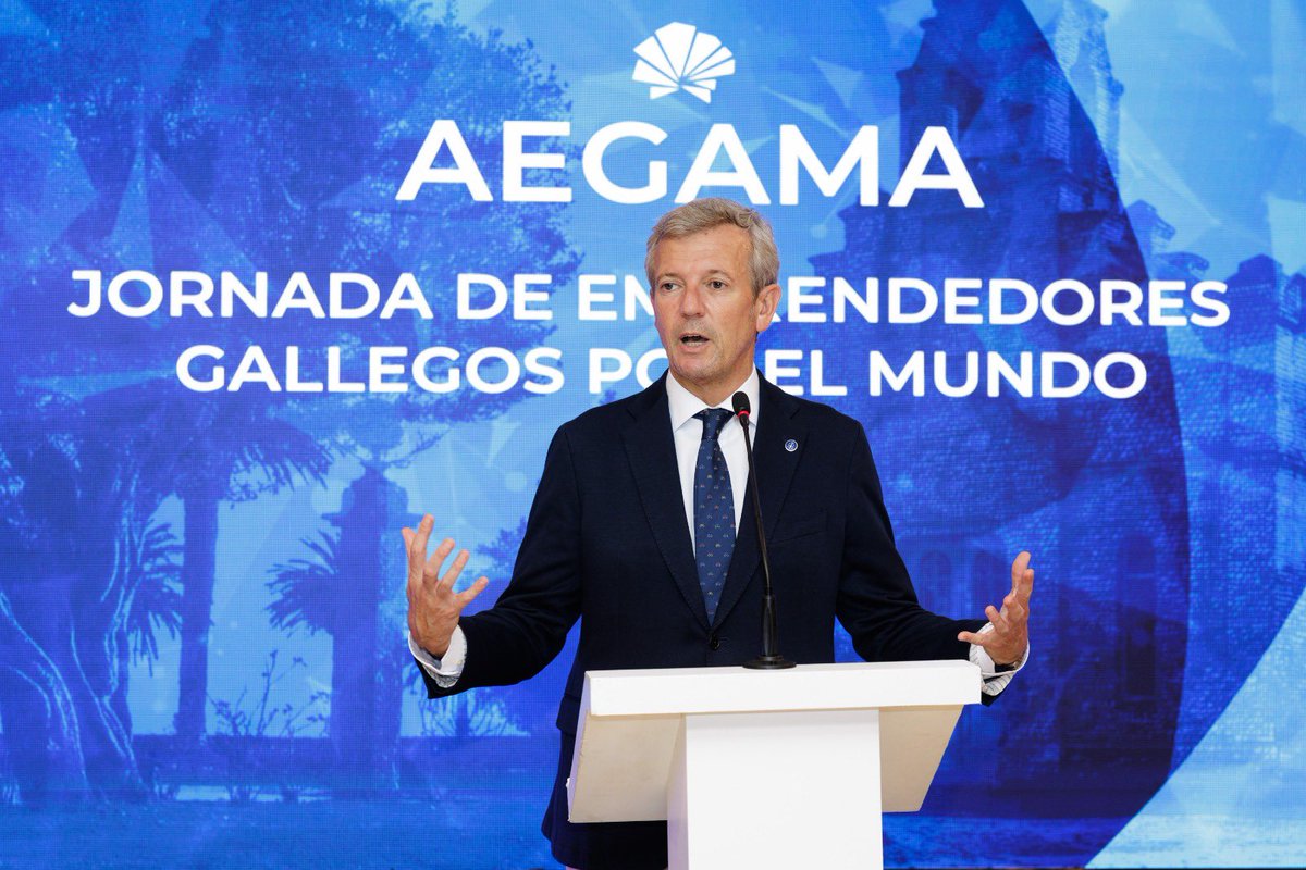 É un orgullo reforzar os lazos coa Galicia que medra no exterior neste Encontro Mundial de Galegos organizado por Aegama na Toxa. Galicia é presente, talento e futuro, tamén grazas aos que a proxectades desde fóra. Moi agradecido por ser nomeado asociado de honra nesta edición