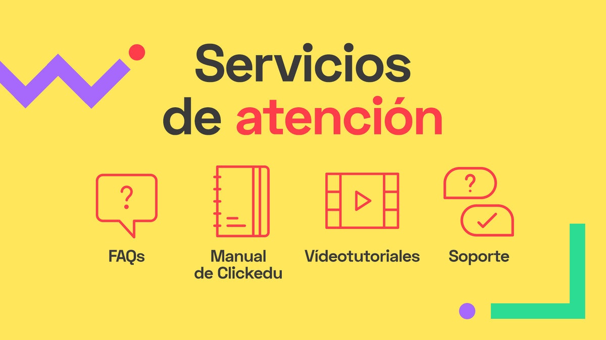 Clickedu (@clickedu) on Twitter photo 🔛 ¡En Clickedu seguimos al pie del cañón durante el verano por si nos necesitas!
Tienes las FAQs en la web, el manual y los vídeo tutoriales sobre los procedimientos más comunes.
Y puedes contactarnos a través de los tickets de soporte o escribirnos a support@clickedu.net 🔛 ¡En Clickedu seguimos al pie del cañón durante el verano por si nos necesitas!
Tienes las FAQs en la web, el manual y los vídeo tutoriales sobre los procedimientos más comunes.
Y puedes contactarnos a través de los tickets de soporte o escribirnos a support@clickedu.net