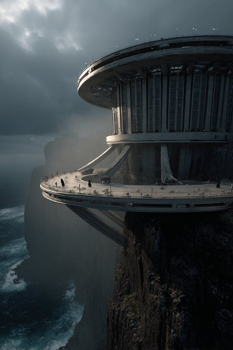 Dackraft's tweet image. The Sea and the Tower: An Eternal Dialogue