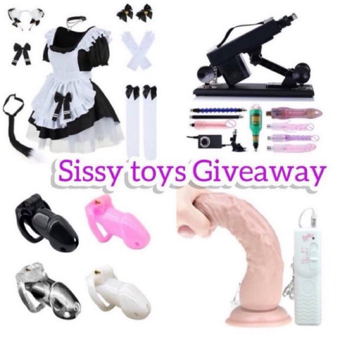 miscar21's tweet photo. Join my New giveaway and win the most cutest sissy necessities. And this sissy starter pack is worth $1110 amount so make sure you join so fast. How to be among? 
-Like this giveaway post
-Reblog this giveaway post 
-Follow me
-Drop 💜emoji https://t.co/kUh4OWSmGa