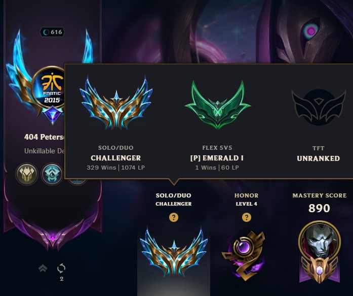 Freundin war im Urlaub, da wurde ganz schnell reingegrinded. Jetzt erstmal wieder comp gameplay fixen und wenigstens noch playoffs machen 😅