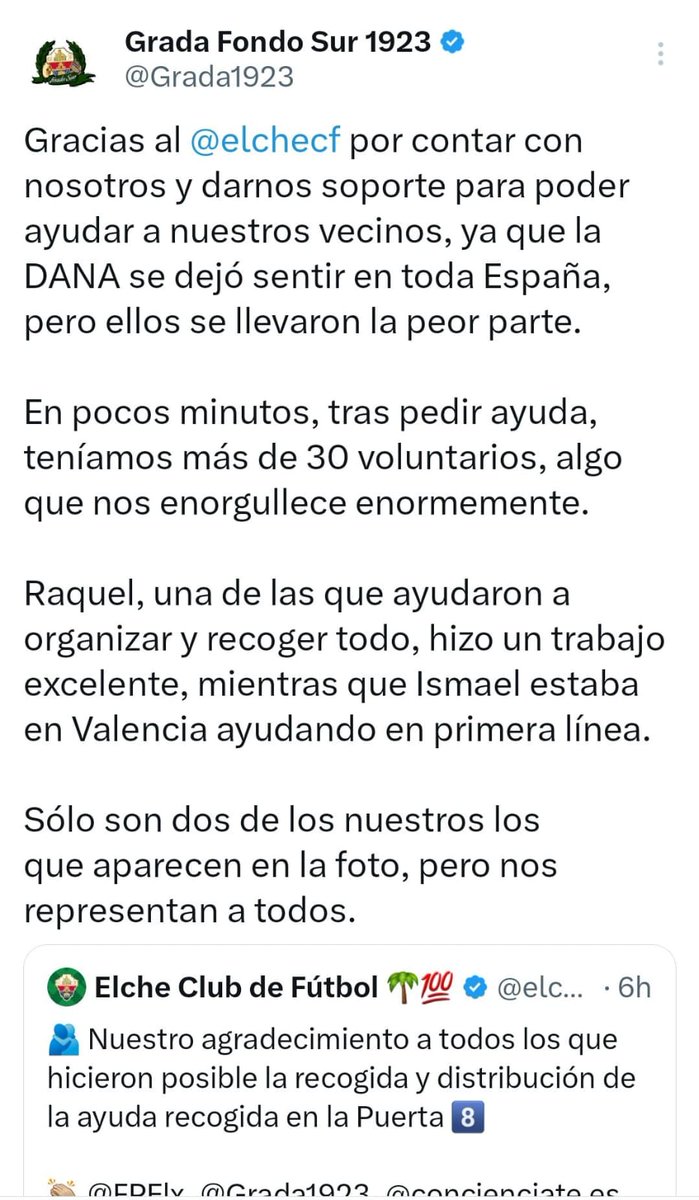 <a href="/elchecf/">Elche Club de Fútbol</a> debería plantearse cambiar el nombre del equipo filial a Club Deportivo Ilicitano como están haciendo los demás club con sus filiales cambiar la camiseta y el escudo. #elche #fútbol