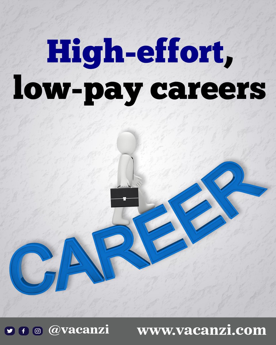 vacanzi102's tweet photo. 💼The Harsh Truth About High-Effort, Low-Pay Careers.... 

You give your 100%, burn out fast, and still can’t pay the bills.
It’s not about your hustle — it’s about the system.

#Vacanzi #JobSearch #vacanzievents #HighEffortLowPay #CareerAwakening #SmartJobSearch #VacanziCareers https://t.co/JEkBBDdxQI
