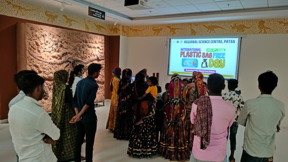 Regional Science Centre (RSC) Patan (@rscpatan) on Twitter photo Turn waste into wonders & #SayNoToPlastic
<a href="/RscPatan/">Regional Science Centre (RSC) Patan</a> has organized an awareness program and papar bag making workshop on the occasion of #InternationalPlasticFreeDay where participants learned about plastic hazards, prevention and crafted papar bags from waste. <a href="/narottamsahoo/">Narottam Sahoo</a> Turn waste into wonders & #SayNoToPlastic
<a href="/RscPatan/">Regional Science Centre (RSC) Patan</a> has organized an awareness program and papar bag making workshop on the occasion of #InternationalPlasticFreeDay where participants learned about plastic hazards, prevention and crafted papar bags from waste. <a href="/narottamsahoo/">Narottam Sahoo</a>