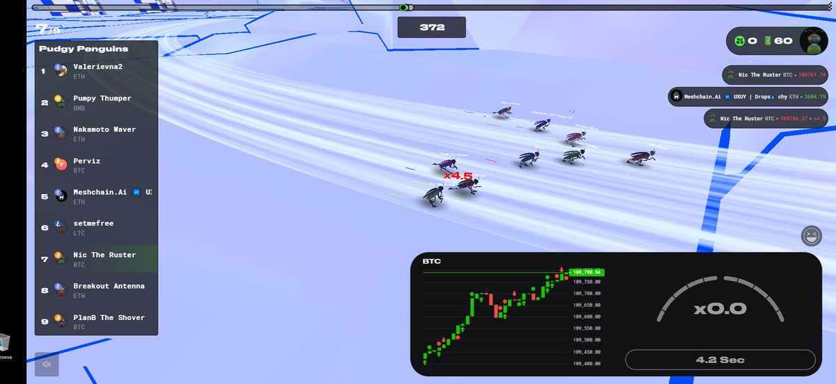 it’s not trading
it’s not gaming
it’s roach-farming on MTGN crack
pick your runner
wait for the candle
BOOST.
then flex on the leaderboard

💥#web3gaming #tradinggame