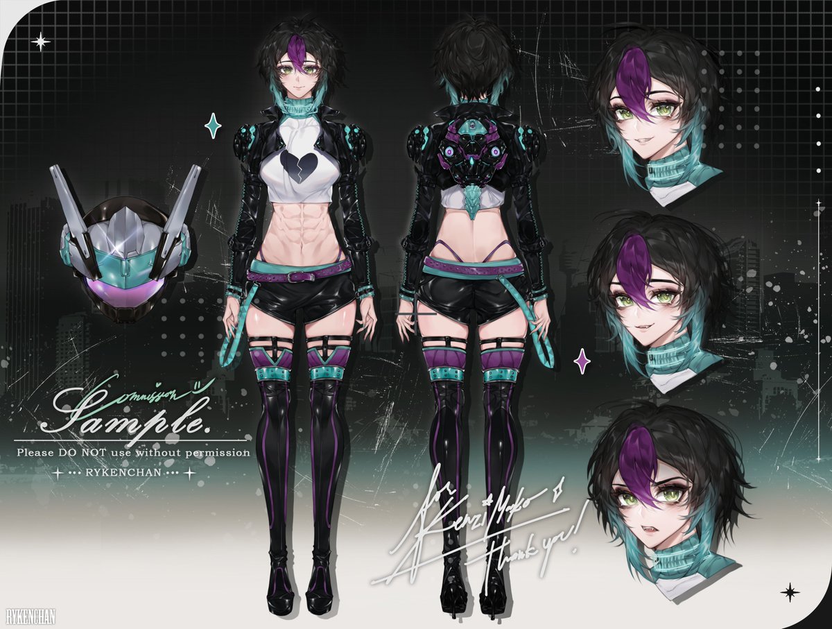 Ite, we taking this to the next friggin level.
Refsheet by <a href="/rykenchan/">ryken</a>
