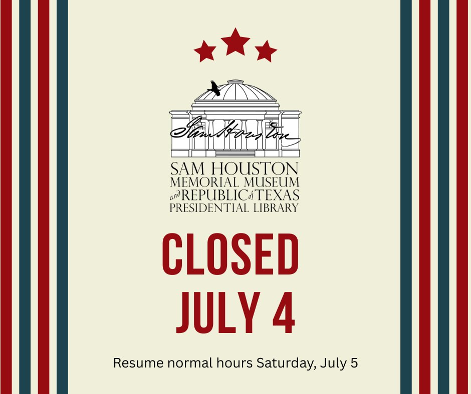 We will be closed on the 4th to allow our staff time with their families.  We hope everyone has a wonderful and safe holiday!