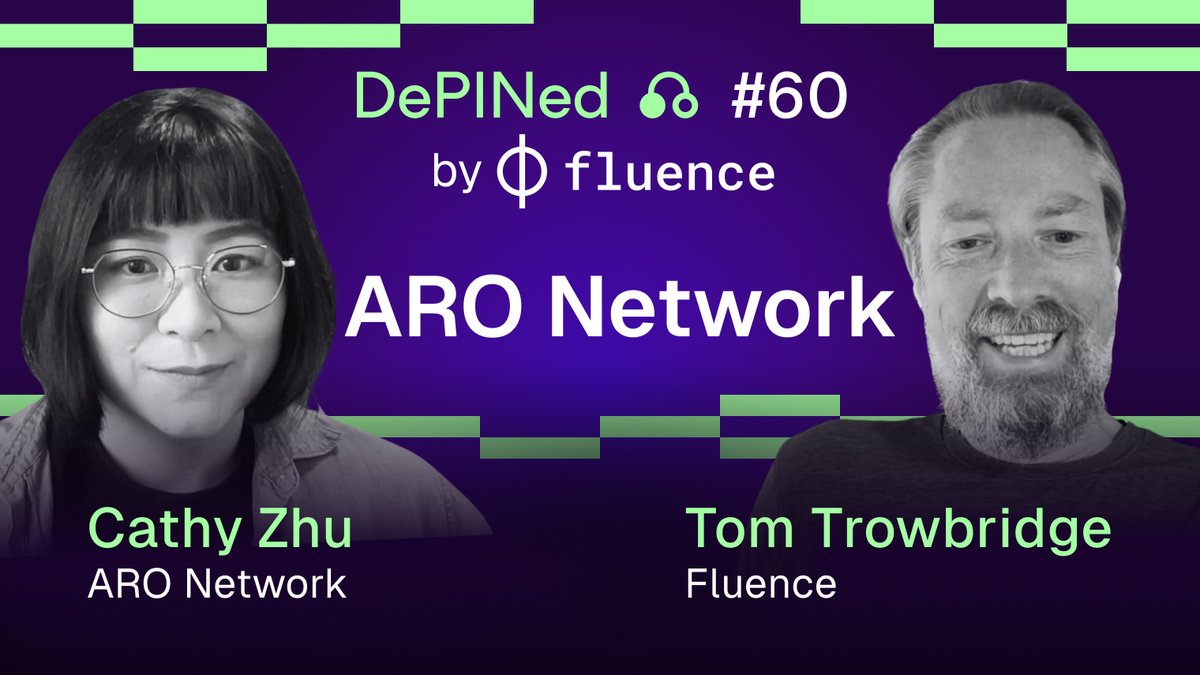 📦 1M edge devices. $10M in target revenue. 90% buy &amp; burn

In the latest #DePINedPodcast, we talk to <a href="/cathy199991/">Cathy Zhu</a>, COO of <a href="/AroNetwork/">ARO Network</a>, about building a real business on real bandwidth

🎙️ In this episode:
→ Passive income from your internet connection?
→ Why ARO starts with
