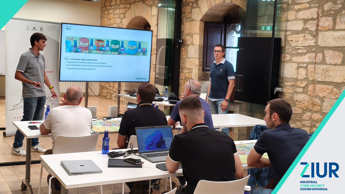 👾ZIUR pone a prueba a empresas de Urola Erdia mediante una simulación gamificada de un #ciberincidente

🤝Ha impartido una sesión con <a href="/iBerritzen/">Iraurgi Berritzen</a> en la que ha organizado una simulación práctica de un ciberataque a través de la método KIPS de <a href="/kaspersky/">Kaspersky</a>

ℹ️labur.eus/2oibyqae