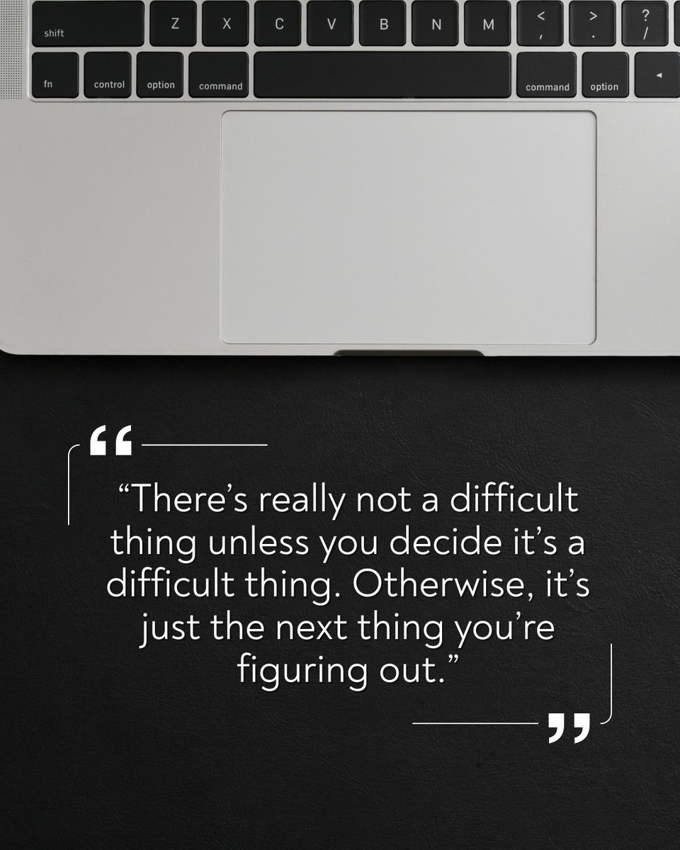 What would happen if you dropped the word “difficult” altogether and just took the next step?

#quoteoftheday #reminderoftheday #personalgrowth