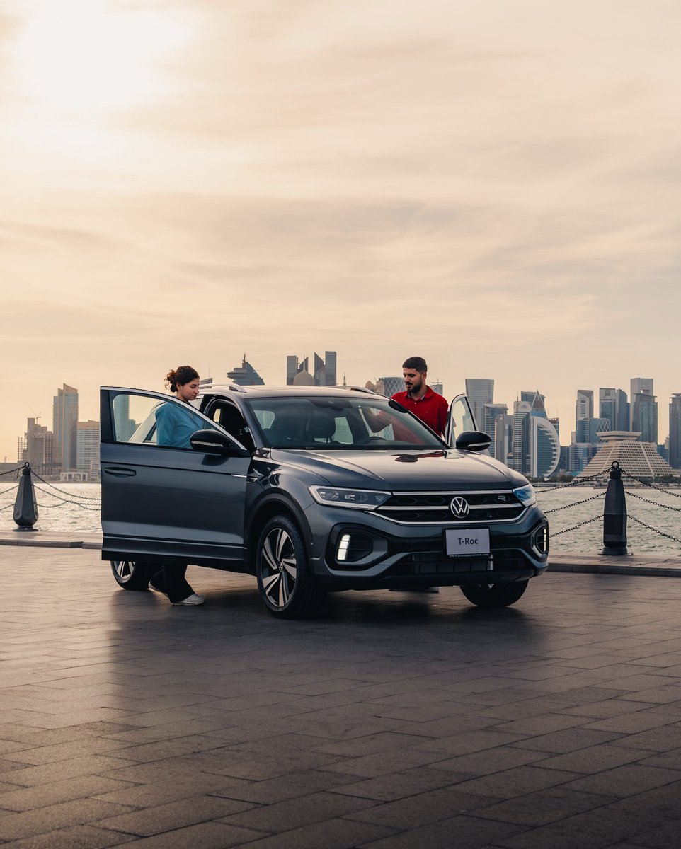 VWQatar's tweet photo. Great journeys are better with great friends, and a Volkswagen.

الصداقة مثل فولكس واجن… أصيلة وتدوم.

#Doha #Qatar #Volkswagen #VolkswagenQatar #VW #VWQatar #QAuto https://t.co/BfaB8VLL6T