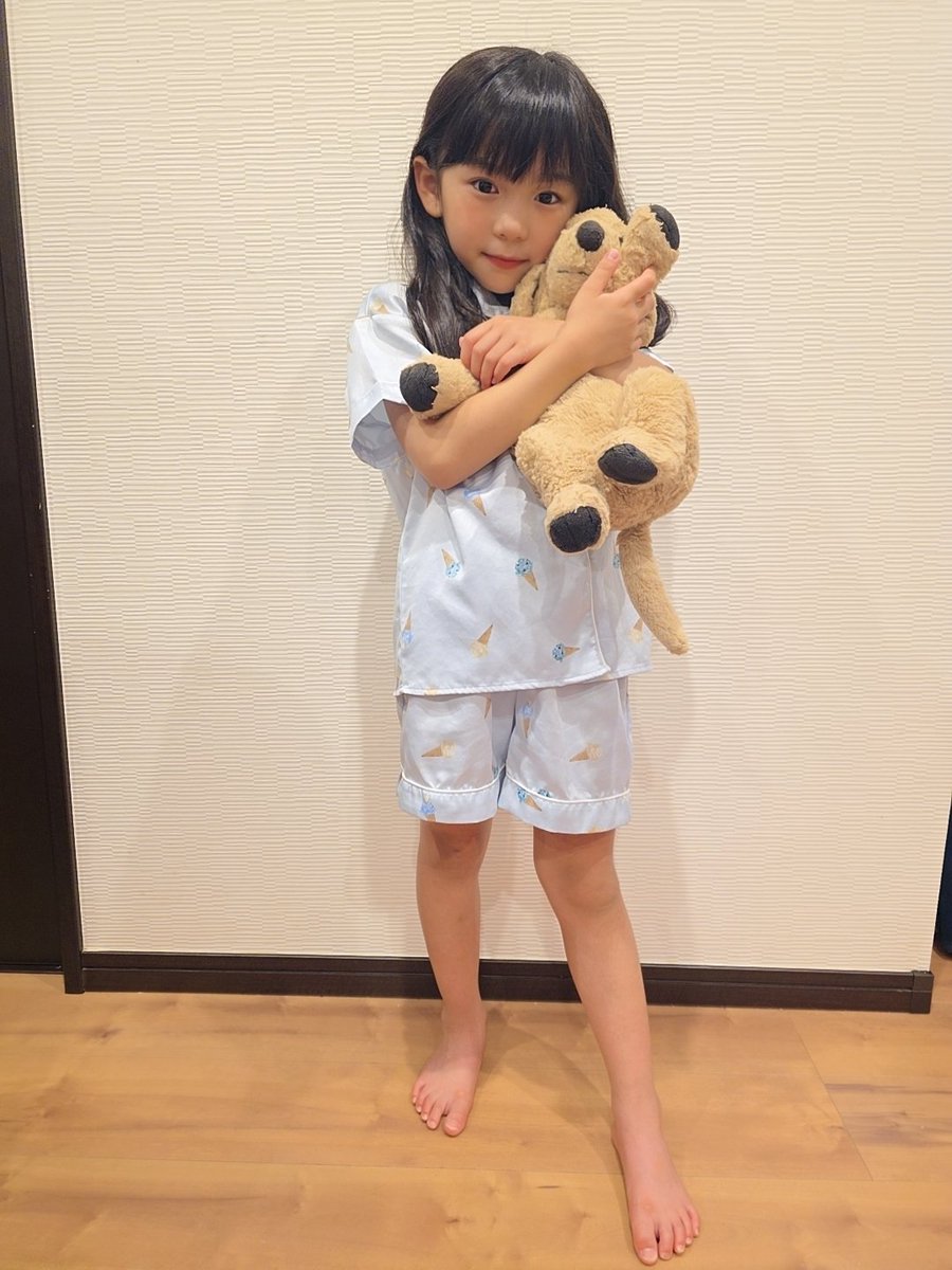 おちゅ😚😚こっちゃんの熱平熱まで下がったよ👏明日はゆめの授業参観