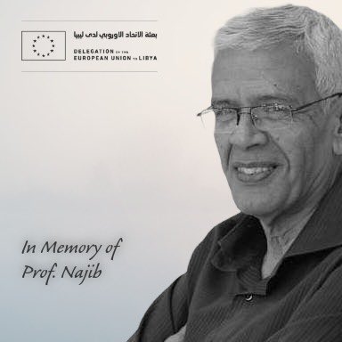 تكريماً لذكرى البروفيسور نجيب الحصادي.
نشعر بحزن عميق لرحيل الأستاذ نجيب الحصادي، المفكر صاحب الرؤية الذي ترك التزامه بالسلم الاجتماعي والحوار والتفاهم الثقافي علامة دائمة في ليبيا. 
نتقدم بأحر التعازي لعائلته ولكل من تأثر بعمله. 
وندعو له بالرحمه والمغفرة.