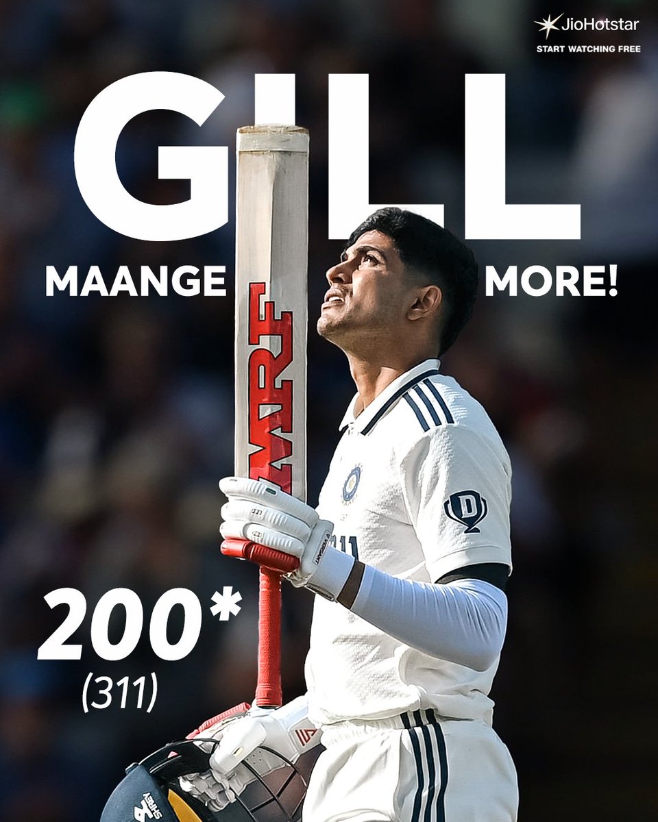 KamitSolanki's tweet image. Gill Mange More...

#ENGvIND #INDvsEND #indvseng2ndtest #TestCricket
#INDvsENGTest #ShubmanGill𓃵
