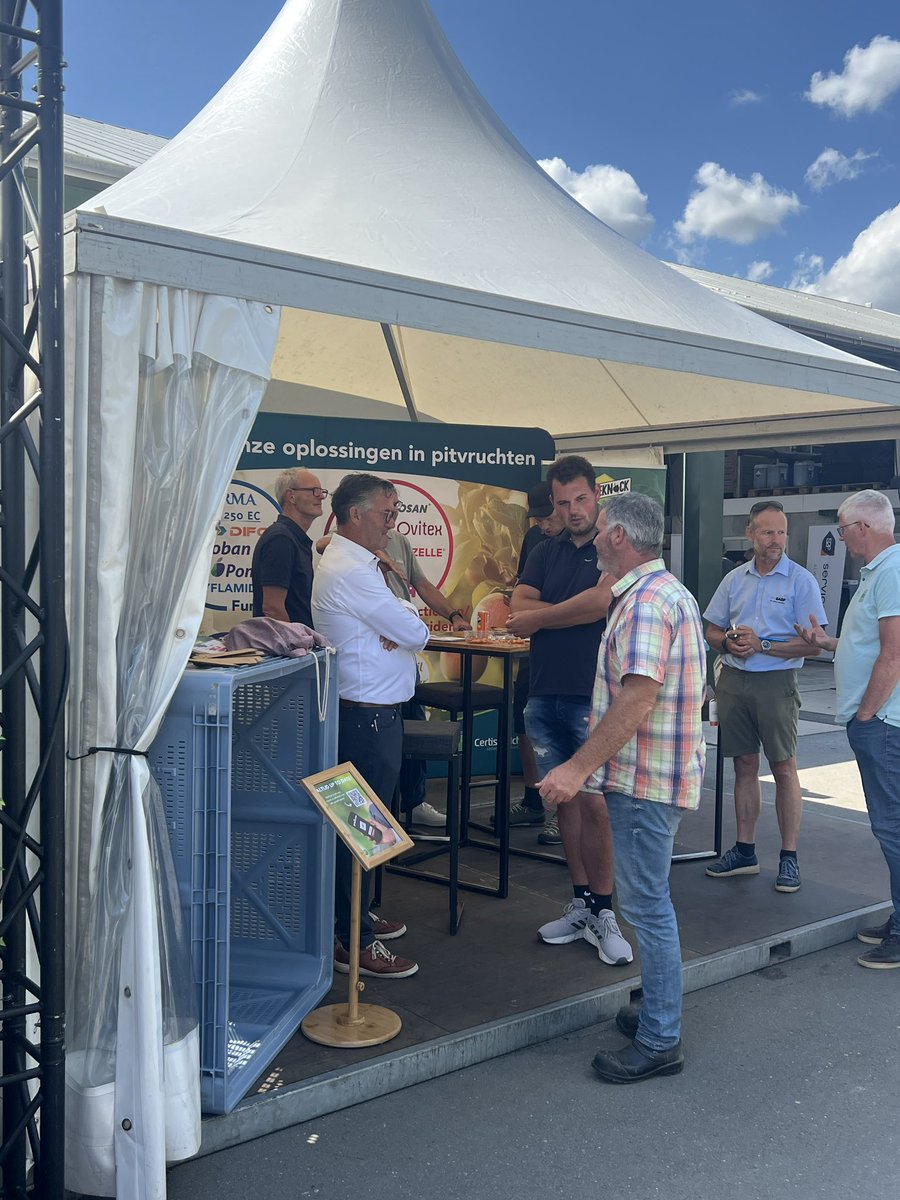 Dé Appeldag 2025! Bezoek collega Gerard in stand 68 en vraag hem alles over onze oplossingen in de fruitteelt #perenbladvlo #insecten #growingtogether #duurzaamtelen