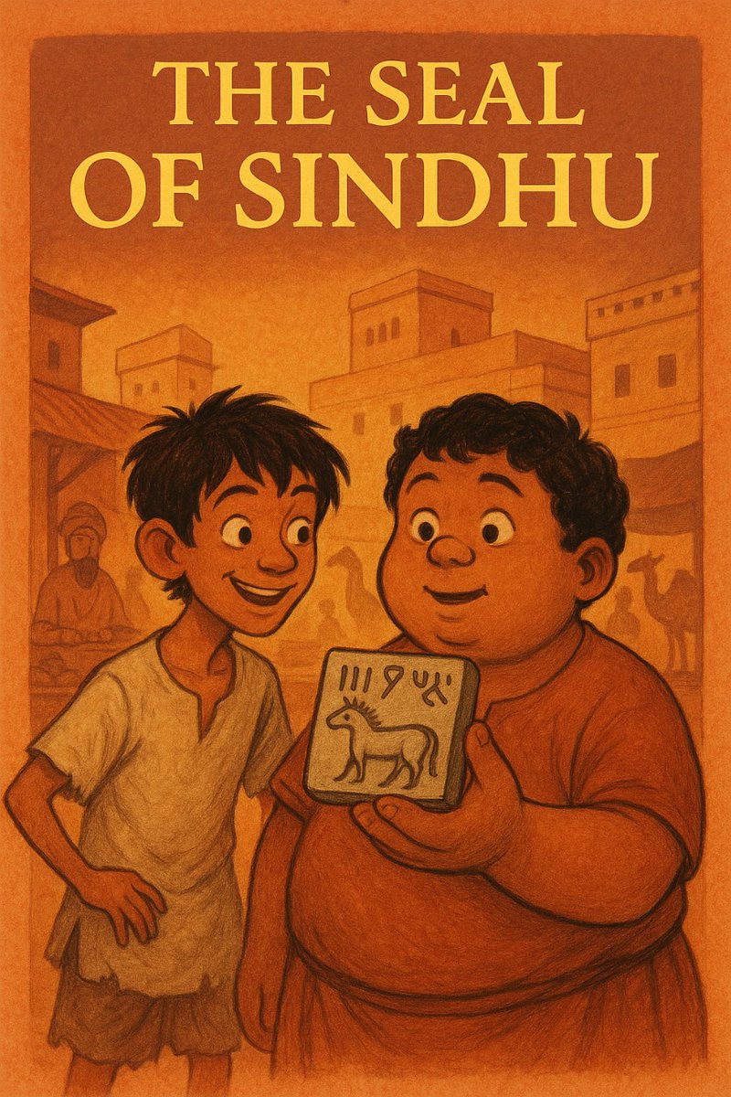 rudrarupmitra's tweet photo. Two village boys just hacked ancient capitalism with a lost unicorn seal
Fake it till you snack it — from dusty goat chases to royal feasts,Bhola&amp;Hari prove you don’t need riches to rain roasted meat skewers.

https://t.co/pO3HUpGCTi…
#DesiAdventures #shortstory #amwriting https://t.co/vYjXSDG1Bd