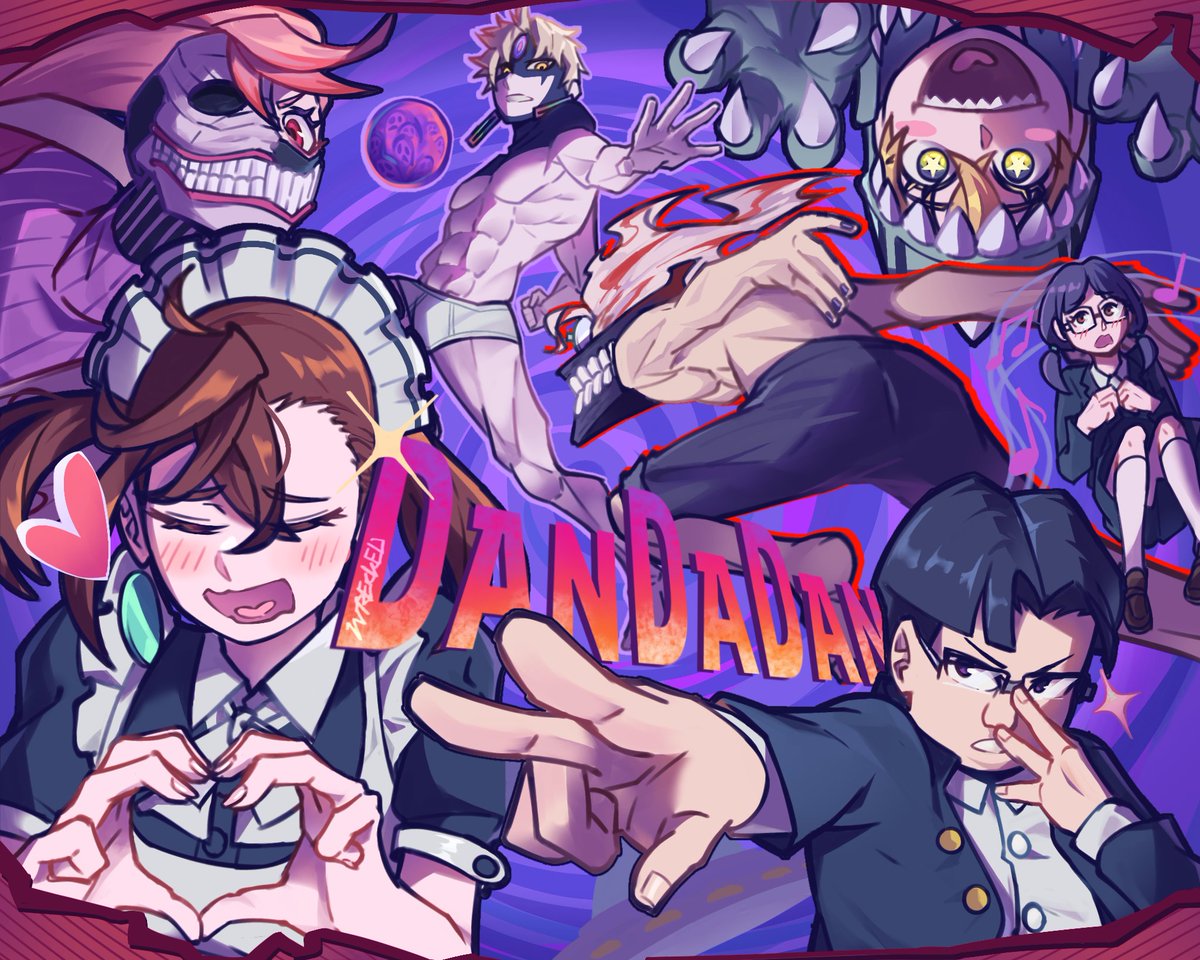WreckedMonger's tweet photo. It's time for season 2 !! 👻👽

#Dandadan #ダンダダン https://t.co/ke7wuZPdQh