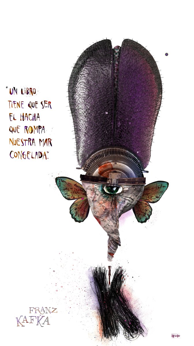 Franz Kafka.
Un 3 de julio de 1883 nacía el enorme escritor de Praga.

]Kafka
50x70 cm
Técnica mixta sobre lienzo
Disponible en @pablobernasconigallery

#kafka #literatura #literature #portrait #retrato #prague #franzkafka