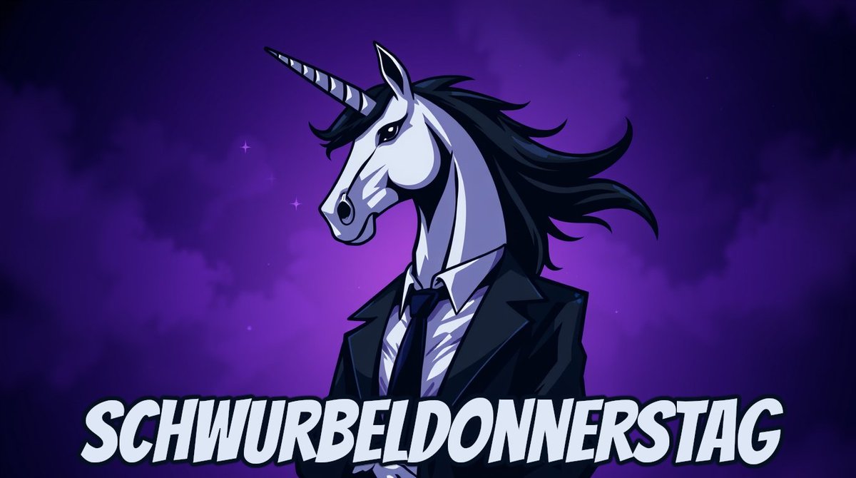 Schwurbeldonnerstag, Freunde. Und heute wird's richtig spannend. Lasst Euch überraschen! Wir sehen uns um 18:30 unter
🟪 twitch.tv/kasperkast
⬛️ x.com/ArnoNymuski/li…