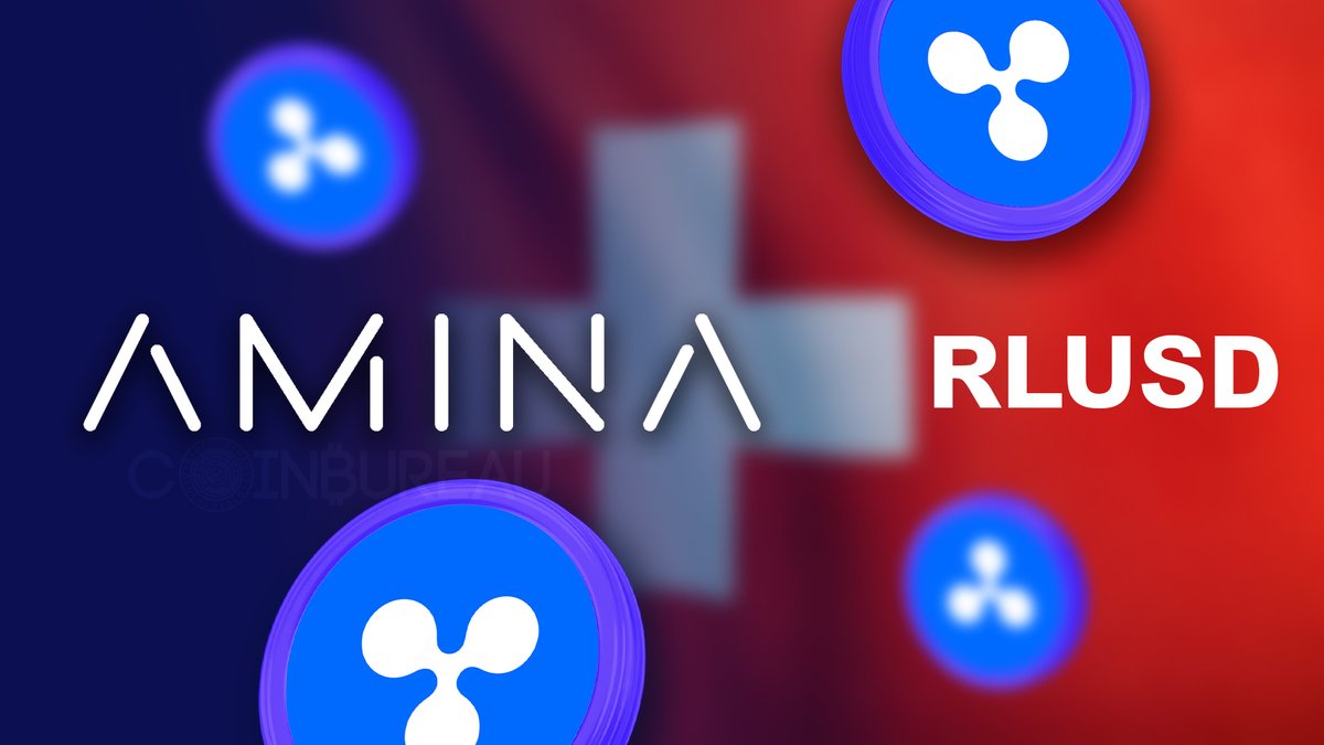 🇨🇭SWISS BANK BACKS RIPPLE STABLECOIN

AMINA Bank just became the first global bank to support Ripple’s $RLUSD — offering custody and trading for institutional clients.

Crypto adoption is climbing the Alps…🏔️ and it starts with a #Ripple stablecoin.