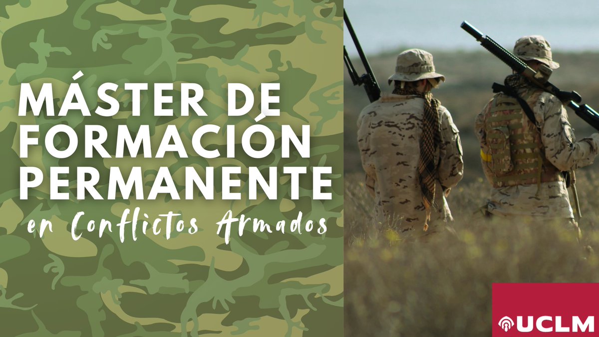 CEP_UCLM (@cep_uclm) on Twitter photo 🌍¿Quieres enfrentar los grandes desafíos globales?
Con el Máster en Conflictos Armados de <a href="/uclm_es/">Universidad de Castilla-La Mancha</a> obtendrás herramientas para analizar, mediar y gestionar crisis en contextos de violencia y conflicto.
🔗Da el paso y solicita tu plaza aquí tinyurl.com/57trp3um <a href="/uclm_es/">Universidad de Castilla-La Mancha</a> 🌍¿Quieres enfrentar los grandes desafíos globales?
Con el Máster en Conflictos Armados de <a href="/uclm_es/">Universidad de Castilla-La Mancha</a> obtendrás herramientas para analizar, mediar y gestionar crisis en contextos de violencia y conflicto.
🔗Da el paso y solicita tu plaza aquí tinyurl.com/57trp3um <a href="/uclm_es/">Universidad de Castilla-La Mancha</a>