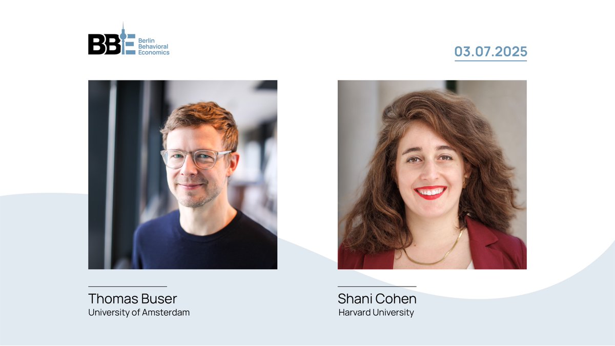Berlin Behavioral Economics tweet media