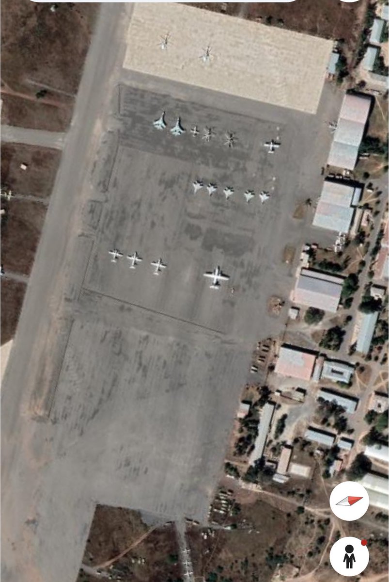 ኢትነገር airforce base and Asmara Airport are cramped with Fulcrums, Flankers, An and Helicopters. I wonder what’s brewing in the clowns land of PP?