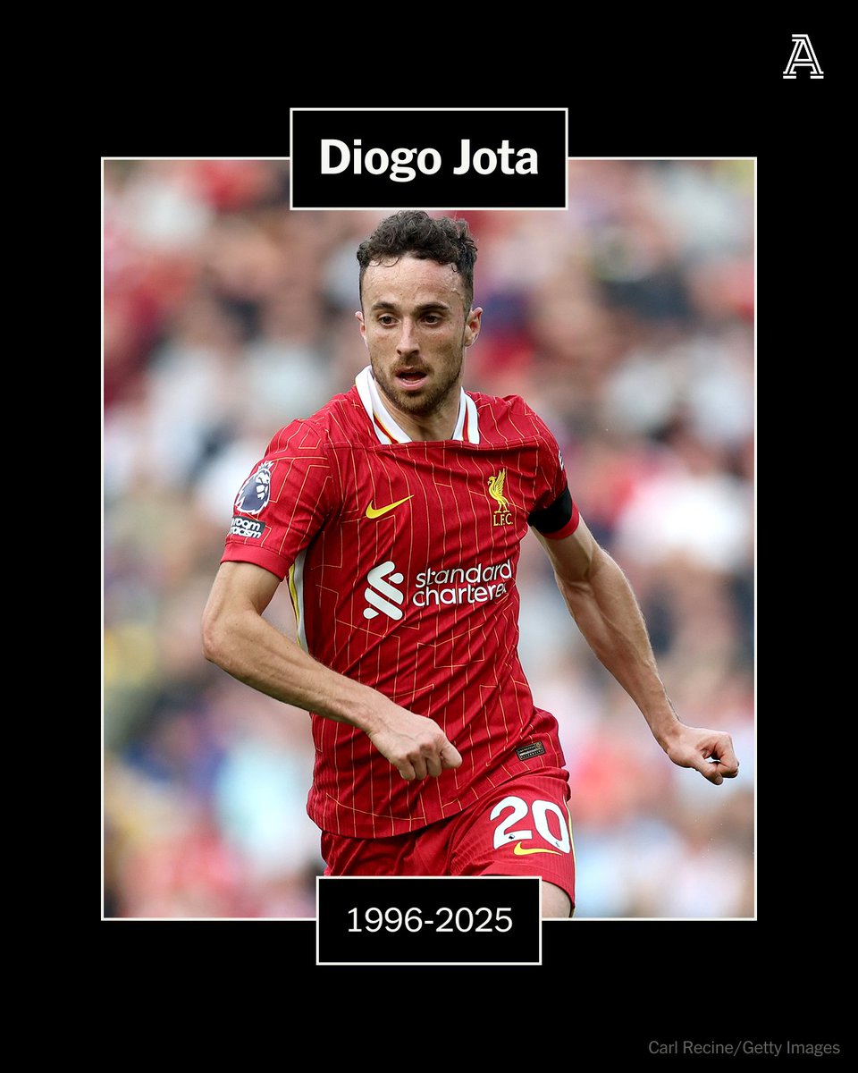Absolutely heartbreaking 
Our thoughts and prayers go out to Diogo Jota, his brother, their family, friends &amp; of course, the Liverpool fraternity