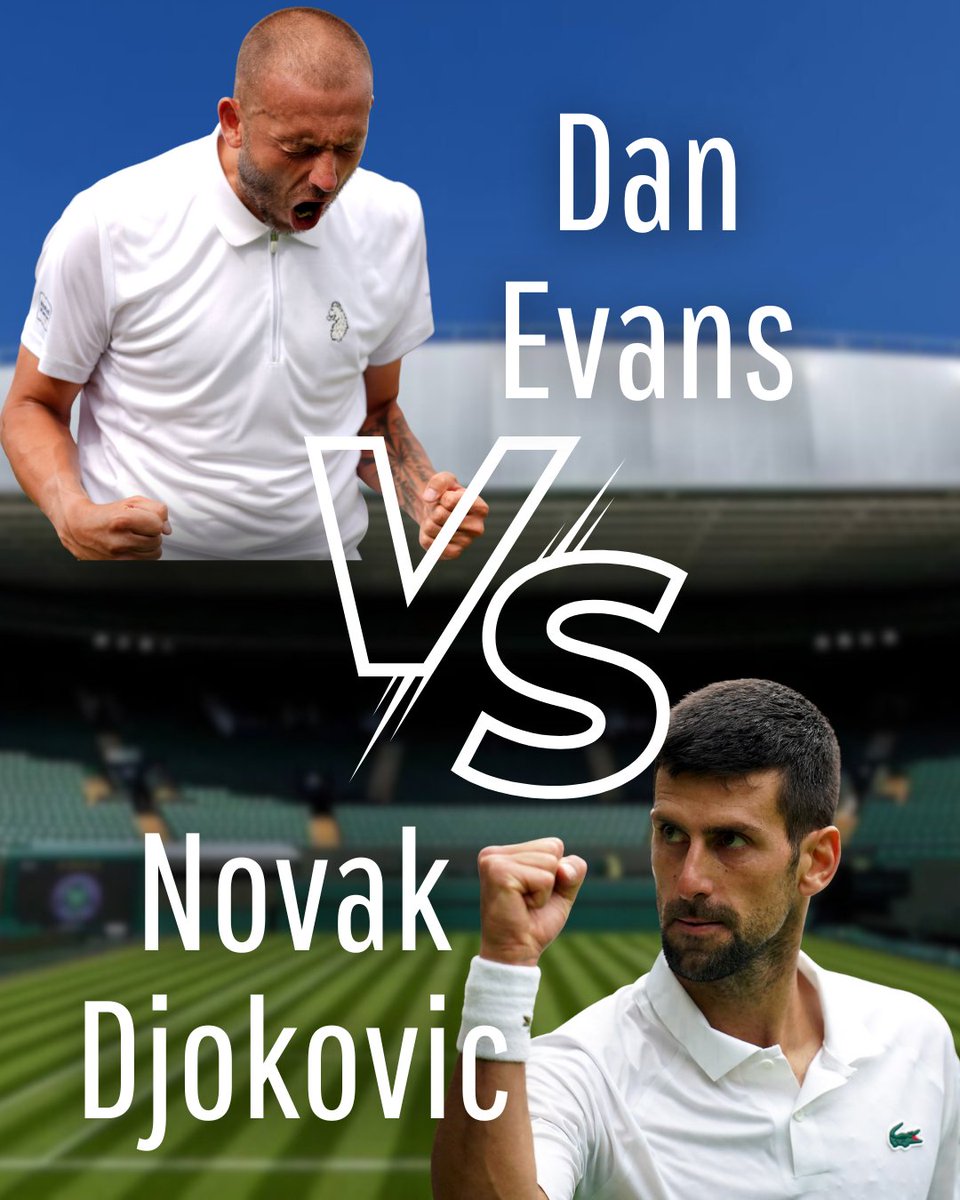 Our very own Dan Evans takes on Novak Djokovic today on Centre Court at Wimbledon in the second round of the Gentlemen’s Singles 🎾

Catch all the action live in the clubhouse from 1:30pm 📺️

Grab a drink, enjoy the match, and soak up that classic Wimbledon atmosphere 🙌
