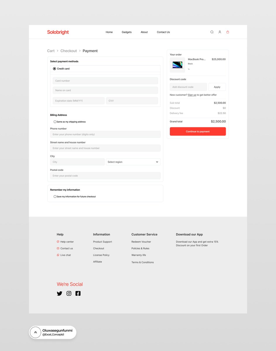 excel_concepts1's tweet image. Another to push harder... Sneak peek on the payment page of a project I'm working on.