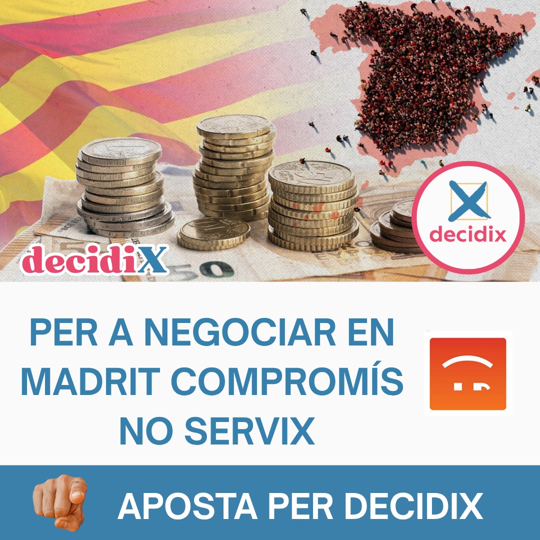 💰 Catalunya va camí, esta llegislatura, de conseguir finançació singular, les millors inversions aeroportuàries, control migratori, hub de ciberseguritat...

💙❤️💛 Com a valencians, nos dol l'agravi, pero són les ventages d'usar el seu poder en el Congrés.

 ¡Decidix! 🫵🏼
