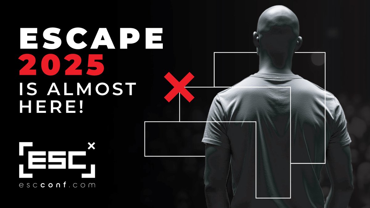 Escape 2025 tickets are flying! Don’t miss your chance to join the global tech community-whether in-person at Emperors Palace or online from anywhere. Secure your spot now 🎟 escconf.com/tickets  

#esc #techconference
