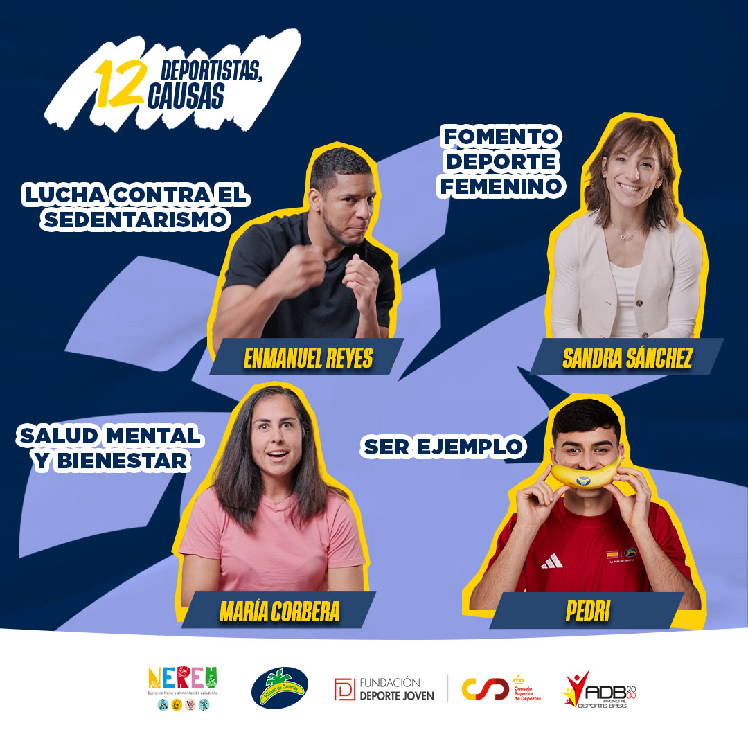 ProgramaNEREU (@programa_nereu) on Twitter photo 🤝🍌 #12DeportistasX12Causas 🤝🍌
12 leyendas del deporte nos inspiran a mejorar 💪
Gracias por ser referentes dentro y fuera del campo
Gracias <a href="/platanosiempre/">Plátano de Canarias 🍌</a> <a href="/deportegob/">CSD</a> y <a href="/fundaciondepjov/">Fundación Deporte Joven</a> por apoyar esta iniciativa de #Nereu 👏
El reto sigue, ¿Te unes? 🏃🏼♂️ 🤝🍌 #12DeportistasX12Causas 🤝🍌
12 leyendas del deporte nos inspiran a mejorar 💪
Gracias por ser referentes dentro y fuera del campo
Gracias <a href="/platanosiempre/">Plátano de Canarias 🍌</a> <a href="/deportegob/">CSD</a> y <a href="/fundaciondepjov/">Fundación Deporte Joven</a> por apoyar esta iniciativa de #Nereu 👏
El reto sigue, ¿Te unes? 🏃🏼♂️