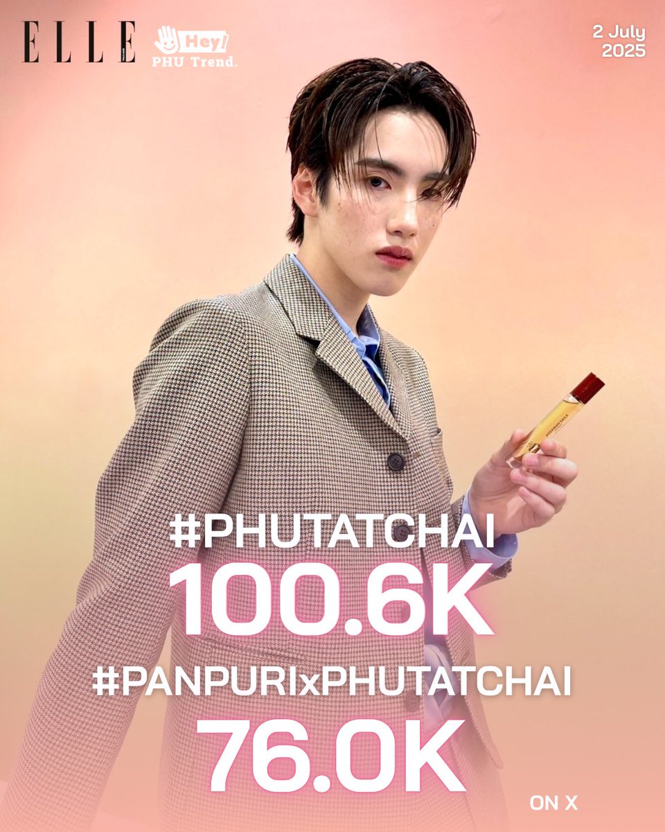 HeyPhuTrend's tweet photo. 📈 #เทรนด์forภู

#PHUTATCHAI
RESULTS: 100.6K

#PANPURIxPHUTATCHAI
RESULTS: 76.0K

2 July 2025 - 3 July 2025 (04:00 PM) https://t.co/4ey4dOsAqx