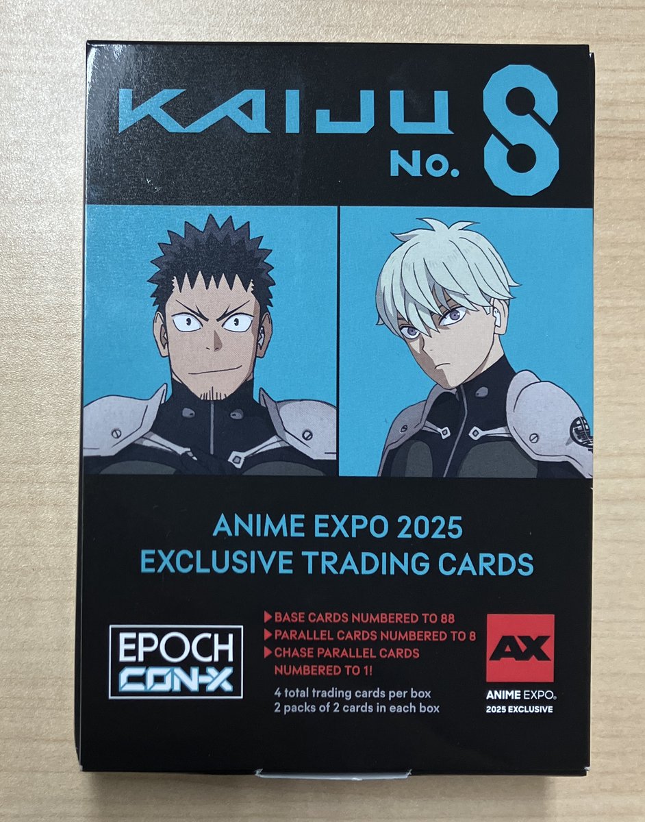 KAIJU No.S トレーディングカード KAIJU No.S トレーディングカード Kaiju No. 8 Wafer (Set of 20