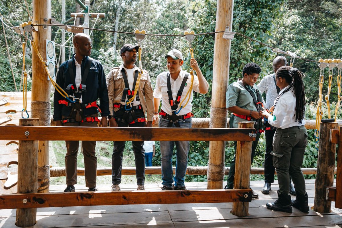 🗓️ Wed, Jul 2, 2025 <a href="/rttaRwanda/">RTTA</a>  joined <a href="/RDBrwanda/">Rwanda Development Board</a> &amp; <a href="/AfricanParks/">African Parks</a> for the official launch of 3 new tourism experiences in Nyungwe NP: Zipline Adventure; Rope Course; Munazi Lodge. 
Big thanks to our Chairperson, RDB CEO &amp; African Parks Regional Manager for attending!
