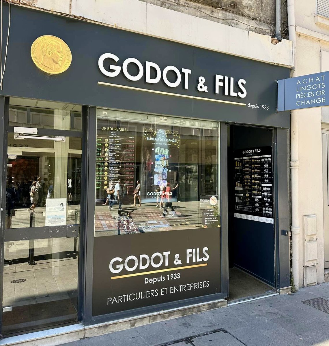 GodotFilsReims's tweet photo. Votre agence @GodotFilsReims reste OUVERTE durant tout l’été (juillet et août) 😎👍🏼☀️✅
📆⌚️ Du lundi au vendredi de 10h à 18h30.

❌ Fermetures exceptionnelles :
👉🏼 Lundi 14 juillet.
👉🏼 Vendredi 15 août.
#GodotEtFils #Reims #BureauDeChange #Devises #DevisesEtrangeres #Vacances https://t.co/DSu8HtwsdH