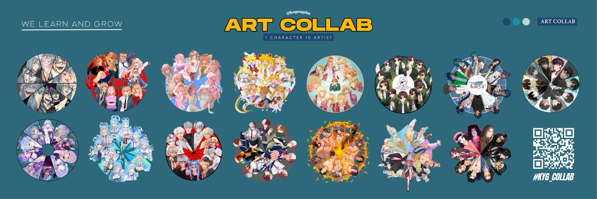 Kuyangtist 31th Challenge: "1 Character 10 Artist!"
#KYG_COLLAB