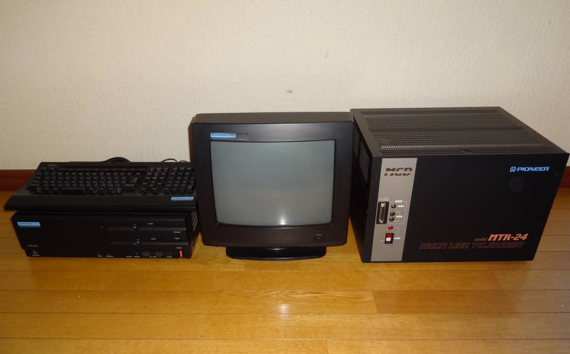 若手社員の8割近くが X68000 PROがパイオニアのOEM製品として売られ