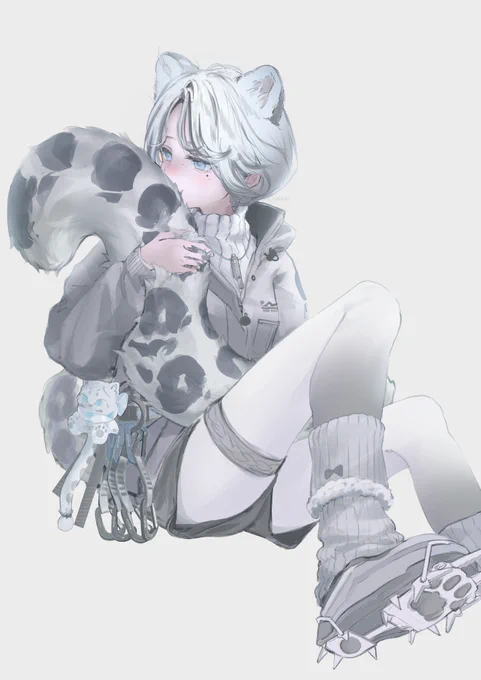 雪豹 #oc