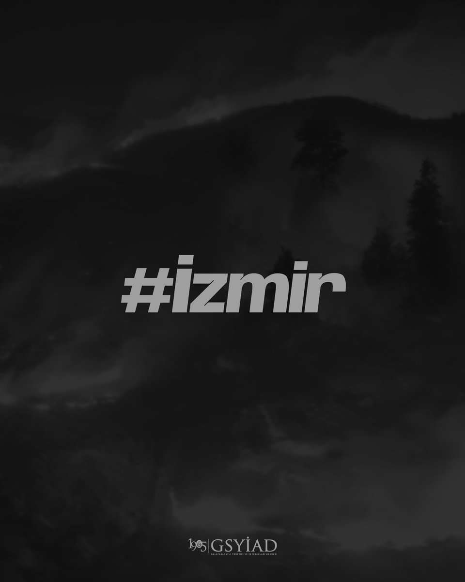 İzmir'in farklı bölgelerinde meydana gelen ve halen devam eden orman yangınlarını büyük bir üzüntüyle takip ediyoruz. Yangınların en kısa sürede kontrol altına alınmasını temenni ediyor; mücadeleye özveriyle katılan tüm görevlilere ve vatandaşlarımıza şükranlarımızı sunuyoruz.