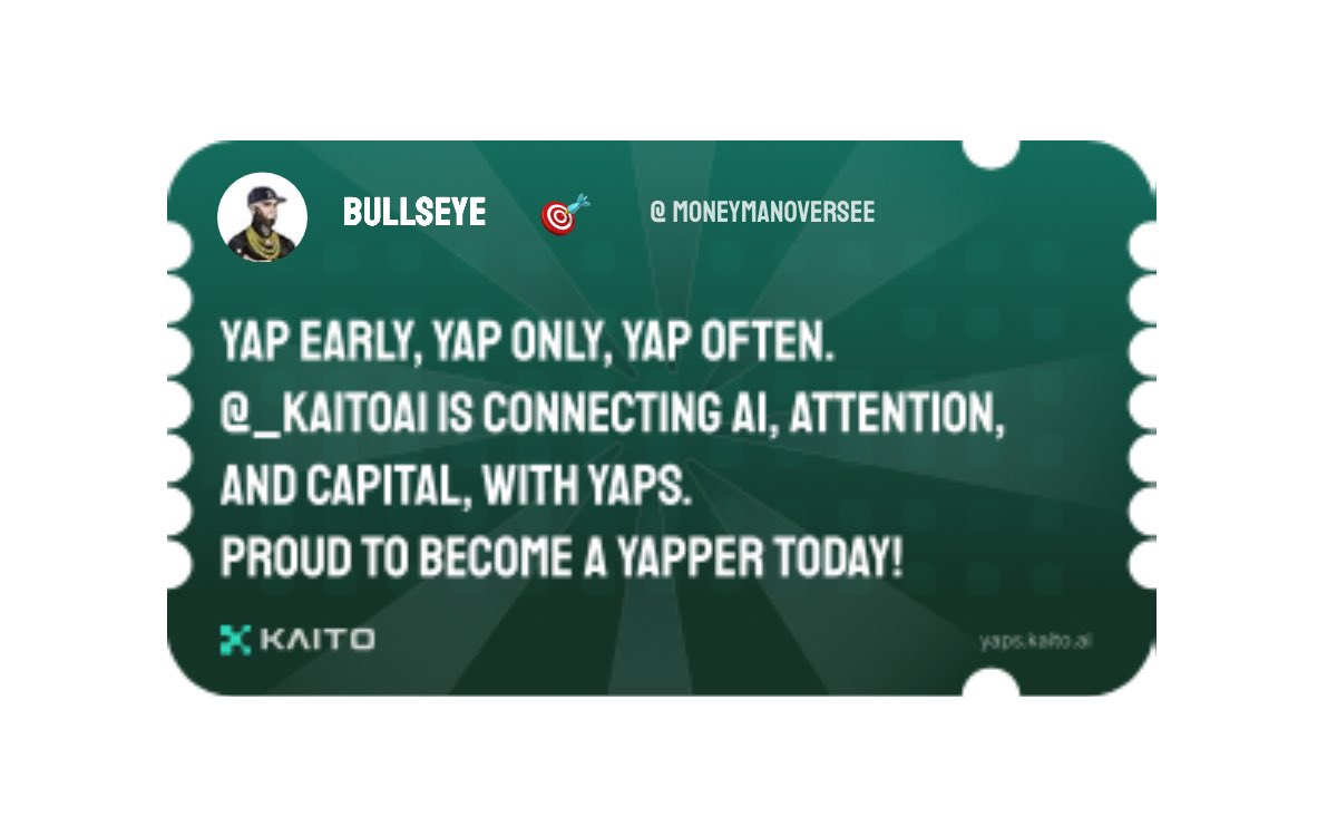It’s happening <a href="/KaitoAI/">Kaito AI 🌊</a> join while you still can before it’s too late!