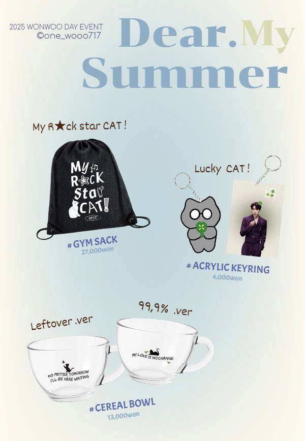 ⛤ 𝑊𝑂𝑁𝑊𝑂𝑂 𝐵𝐼𝑅𝑇𝐻𝐷𝐴𝑌 𝐸𝑉𝐸𝑁𝑇  판매폼 ⛤

🔗 witchform.com/deposit_form.p…
🕓 07/03 18:30 ~ 07/16 17:00

#RT 2분께 원하시는 상품을 보내드립니당