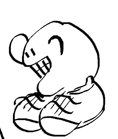 Bazookles's tweet image. new kirby powerup getmoney