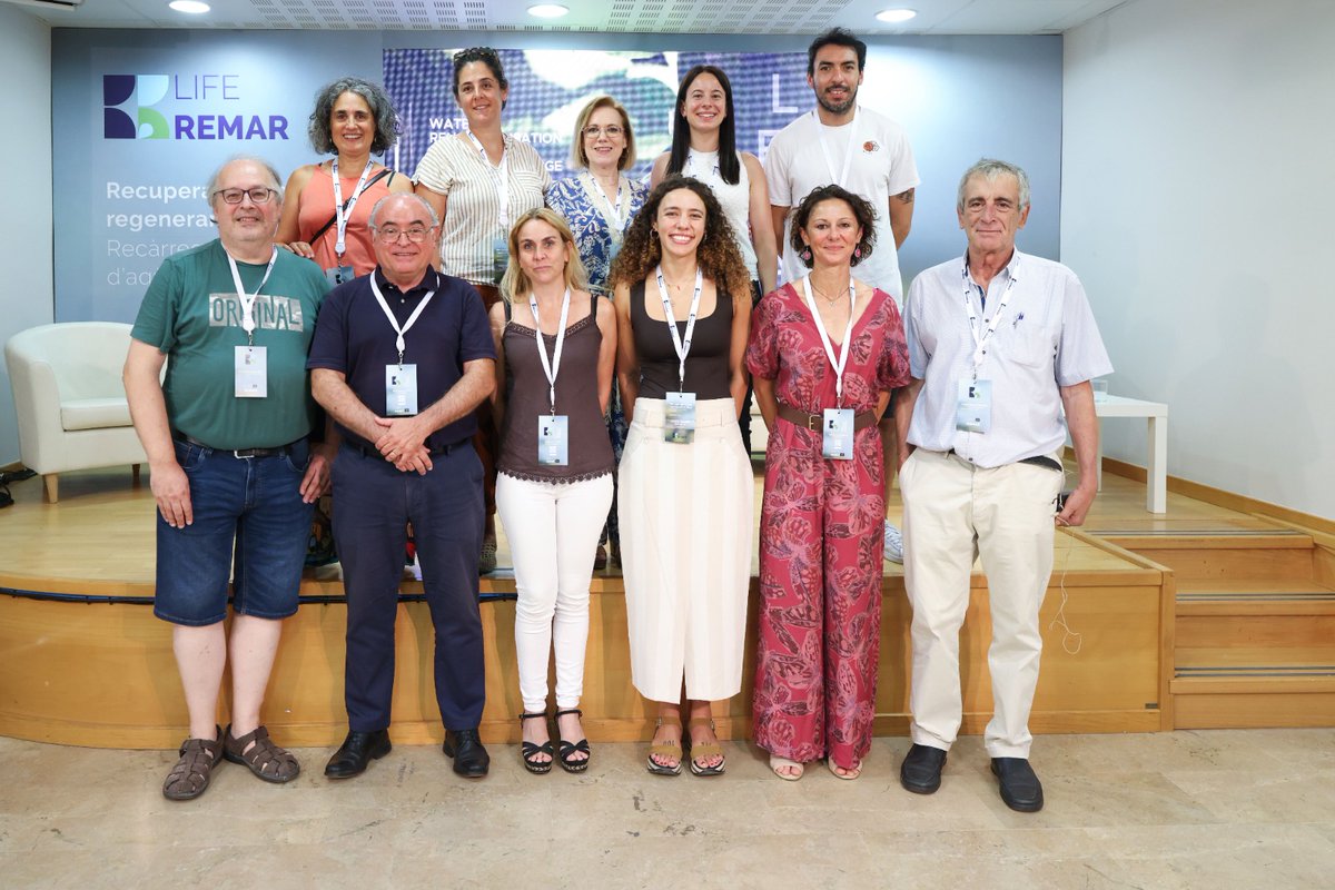 Sensacions positives entre els assistents a la jornada "Recuperant l’aigua, regenerant el futur. Recàrrega sostenible d’aqüífers".
Gràcies per acompanyar-nos!!!

📸 Equip del projecte LIFE REMAR

#liferemar #gestionagua #lifeprogramme #aquifers #aguassubterraneas #clearwater